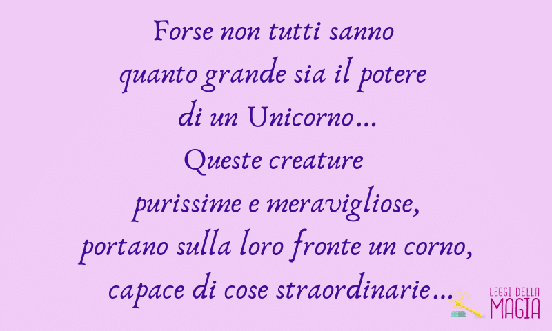 frasi unicorni