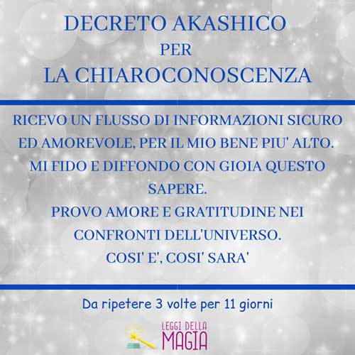 decreto akashico chiaroconoscenza