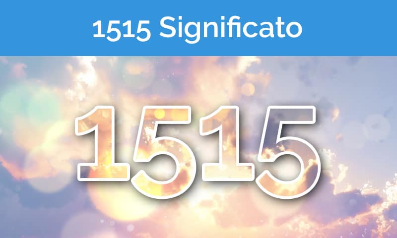 1515 significato angelico