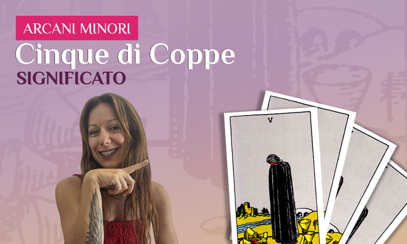 Arcani minori 5 di coppe